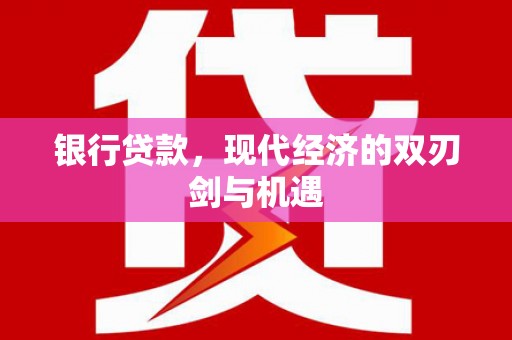晋州银行贷款，现代经济的双刃剑与机遇