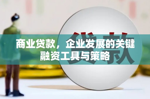 青浦商业贷款，企业发展的关键融资工具与策略