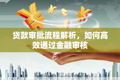头份贷款审批流程解析，如何高效通过金融审核