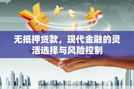 嘉祥无抵押贷款，现代金融的灵活选择与风险控制