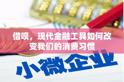 刚察借呗，现代金融工具如何改变我们的消费习惯