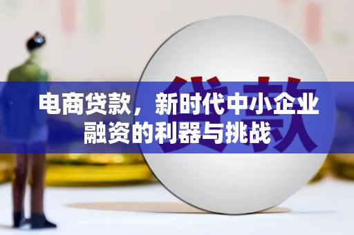鄱阳电商贷款，新时代中小企业融资的利器与挑战