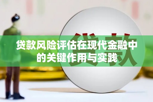 南郊贷款风险评估在现代金融中的关键作用与实践