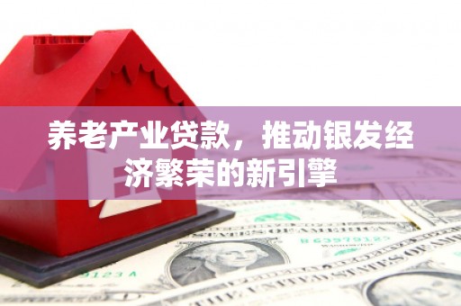 荆州养老产业贷款，推动银发经济繁荣的新引擎