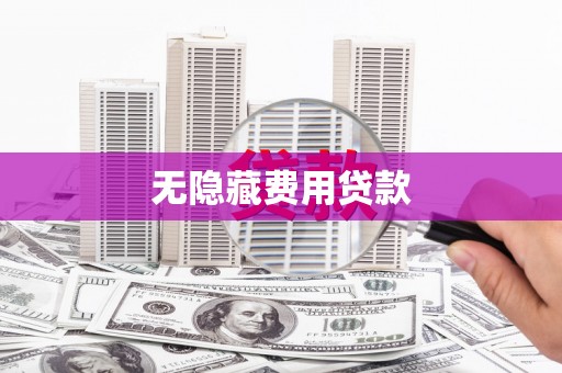 宝塔无隐藏费用贷款