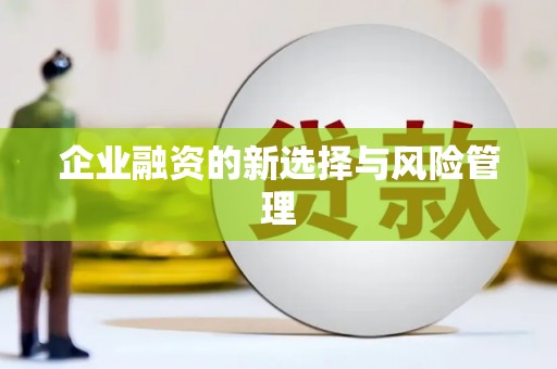 云梦企业融资的新选择与风险管理