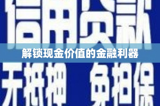 大宁解锁现金价值的金融利器