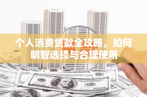 龙江个人消费贷款全攻略，如何明智选择与合理使用